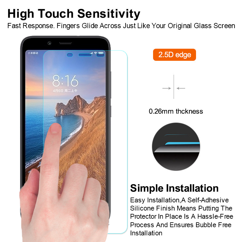 Enkay-9H-25D-Curved-Edge-Anti-explosion-Tempered-Glass-Screen-Protector-for-Xiaomi-Redmi-7A-Non-orig-1579864-5